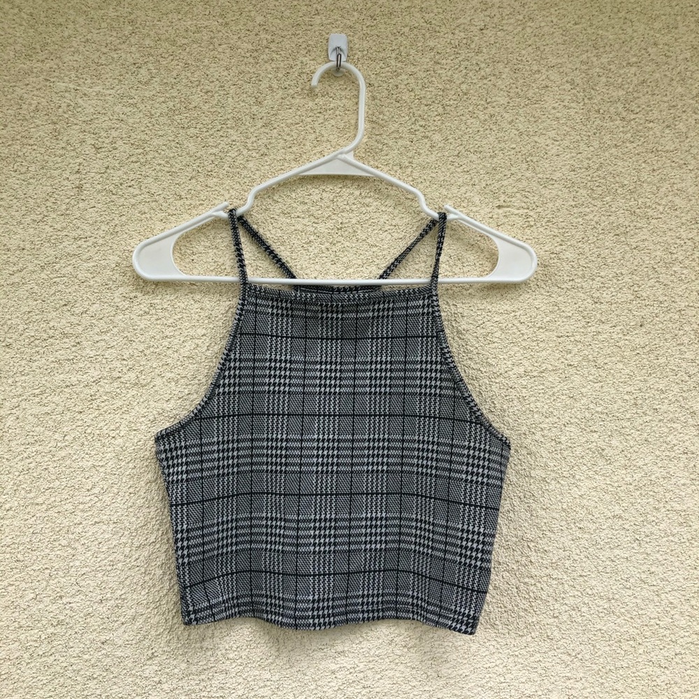 Divided H&M multi colored halter top